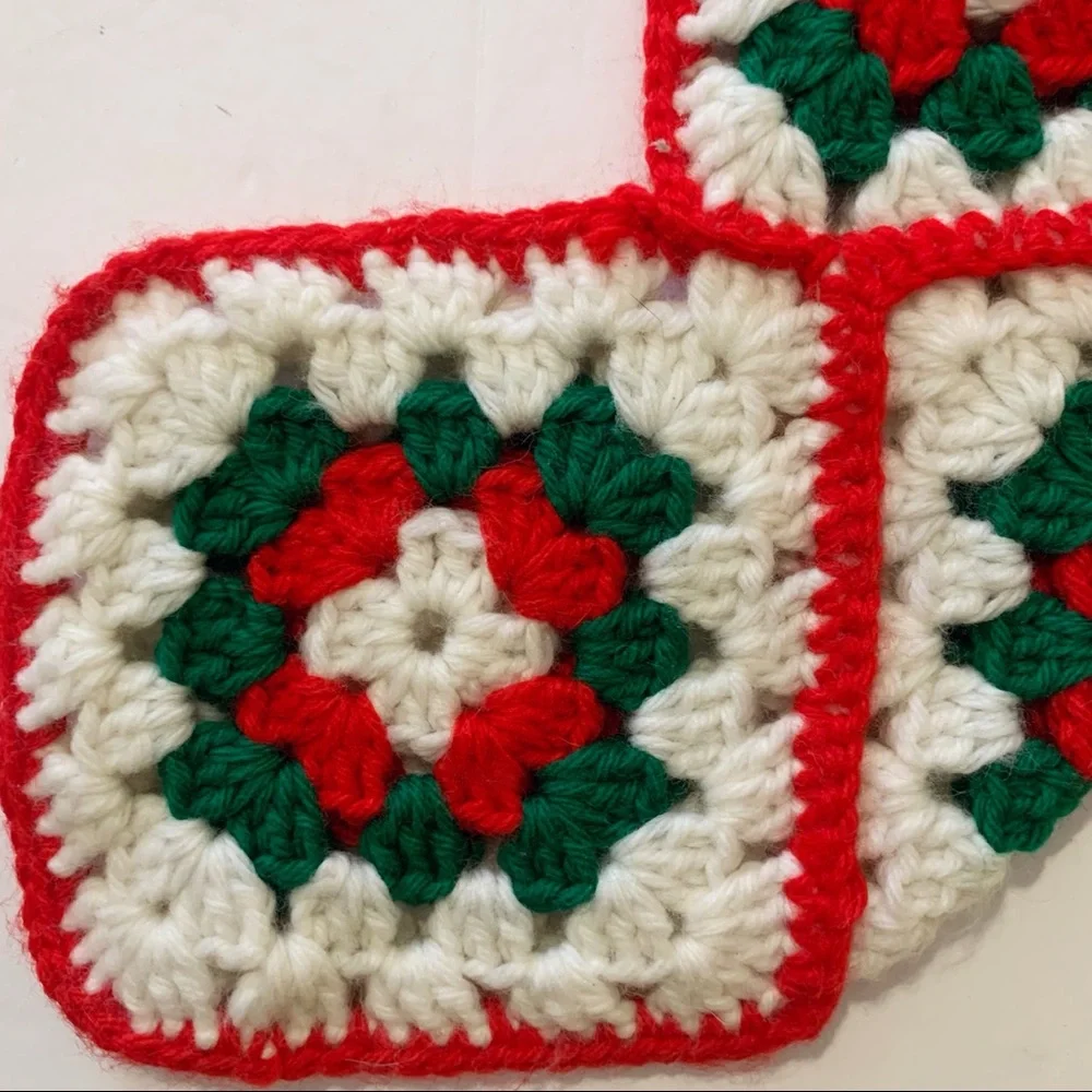 Vintage Handmade Christmas Stocking